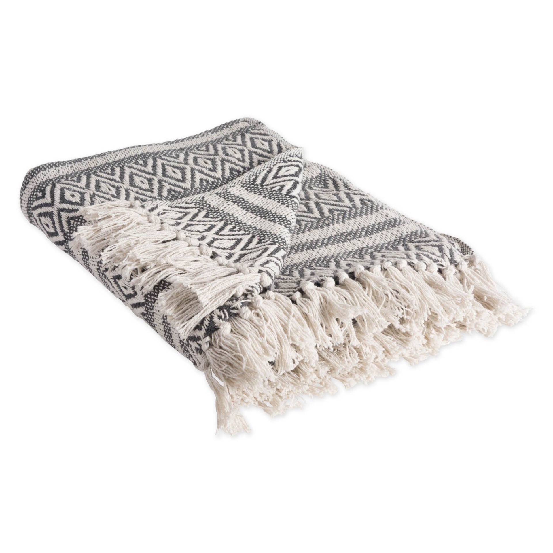 DII Slub Stripe Decorative Throw