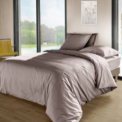 Drap housse percale bio Elise CAMIF