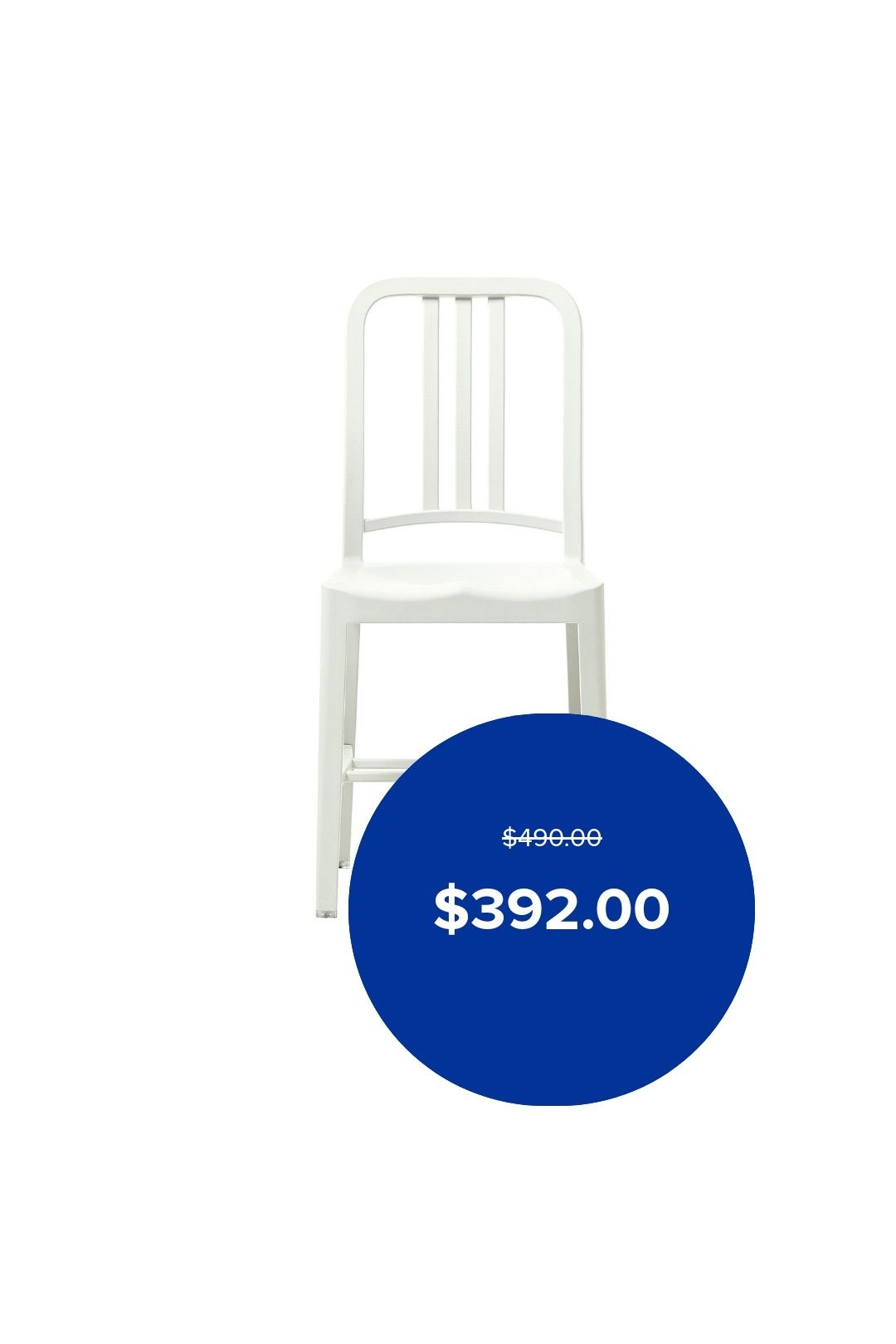 Emeco 111 Navy chair, snow