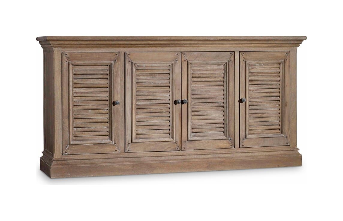 Entertainment Console - Finish: Natural
