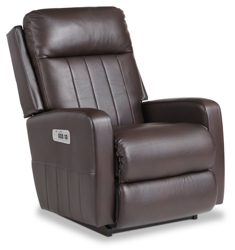 Finley Leather Match Power Rocking Recliner with Power Headrest