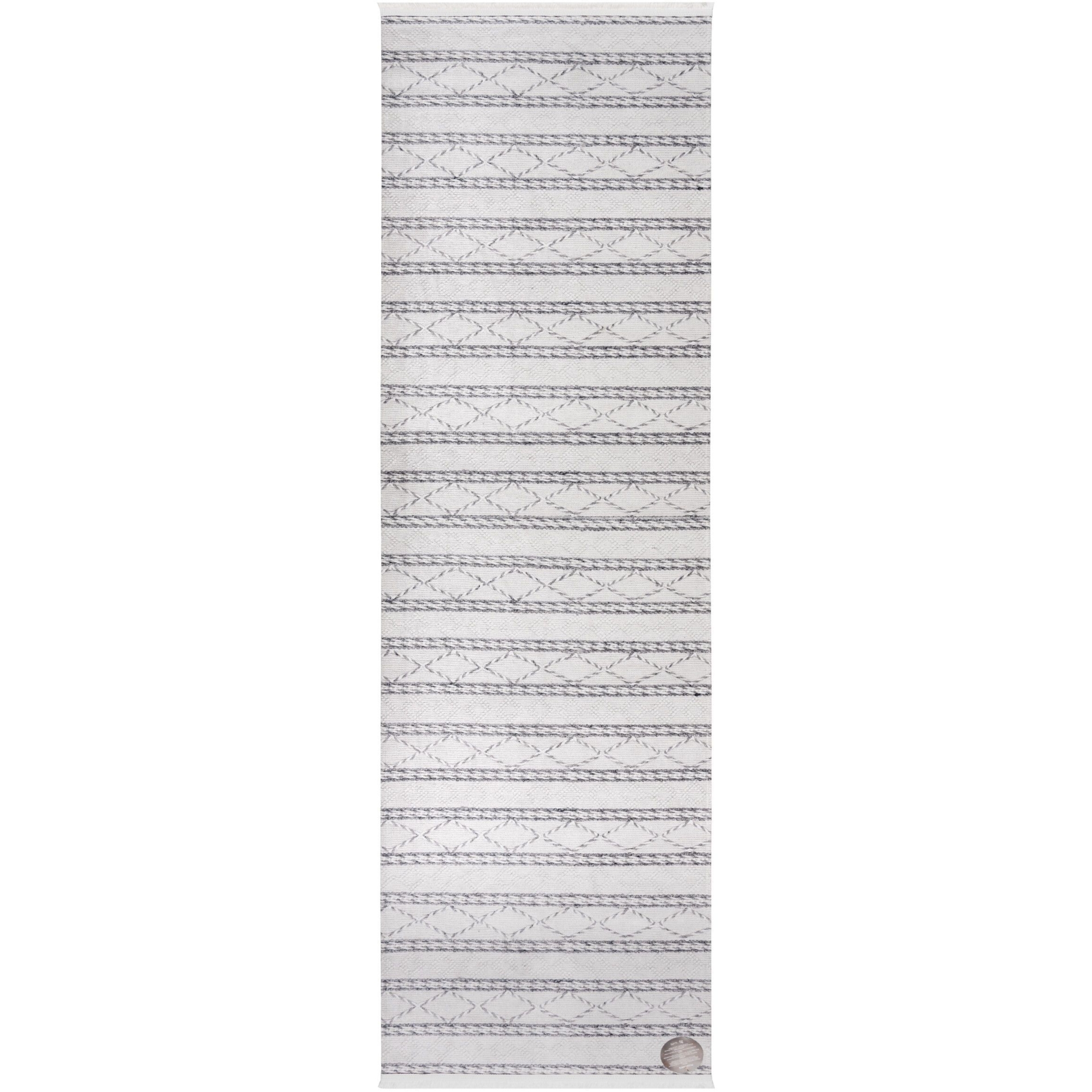 Flachgewebeteppich Sahar 1511 Grau
