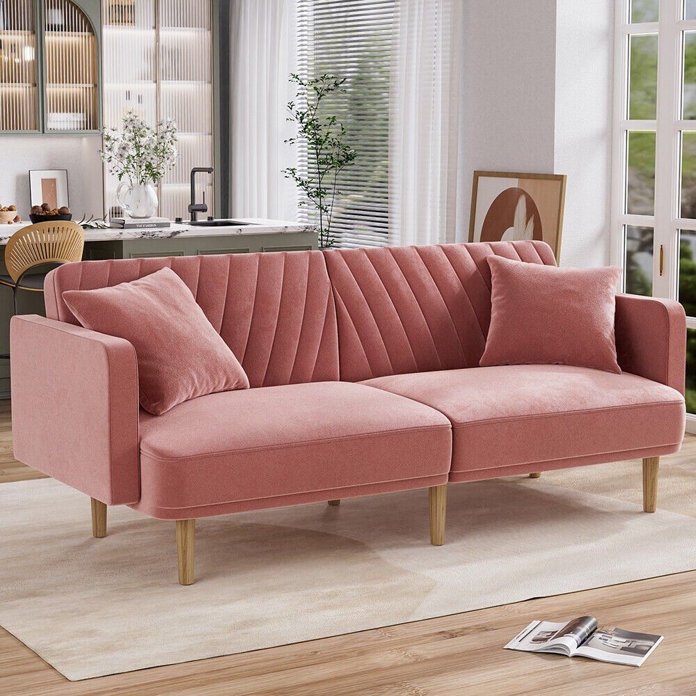 Ghaat Arm Sofa - 74.8 x 29.3 / 190 x 74.4cm / Gray