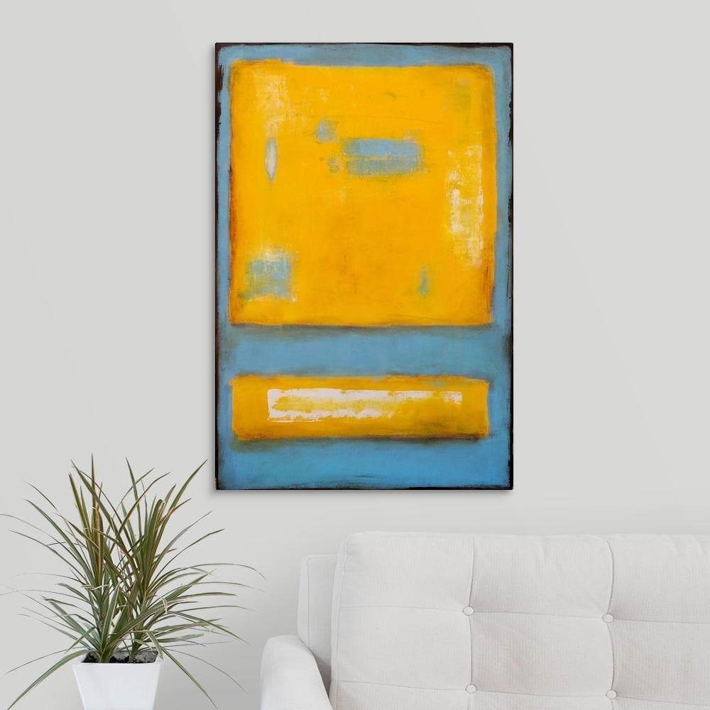 GreatBigCanvas 20 in. x 30 in. "3rd Base Raw" by Erin Ashley Canvas Wall Art, Multi-Color