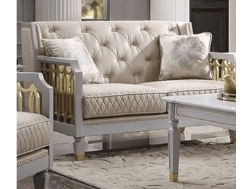House Marchese Loveseat in Brown