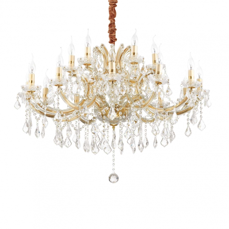 Lampada A Sospensione Napoleon Sp18 Oro Ideal-lux