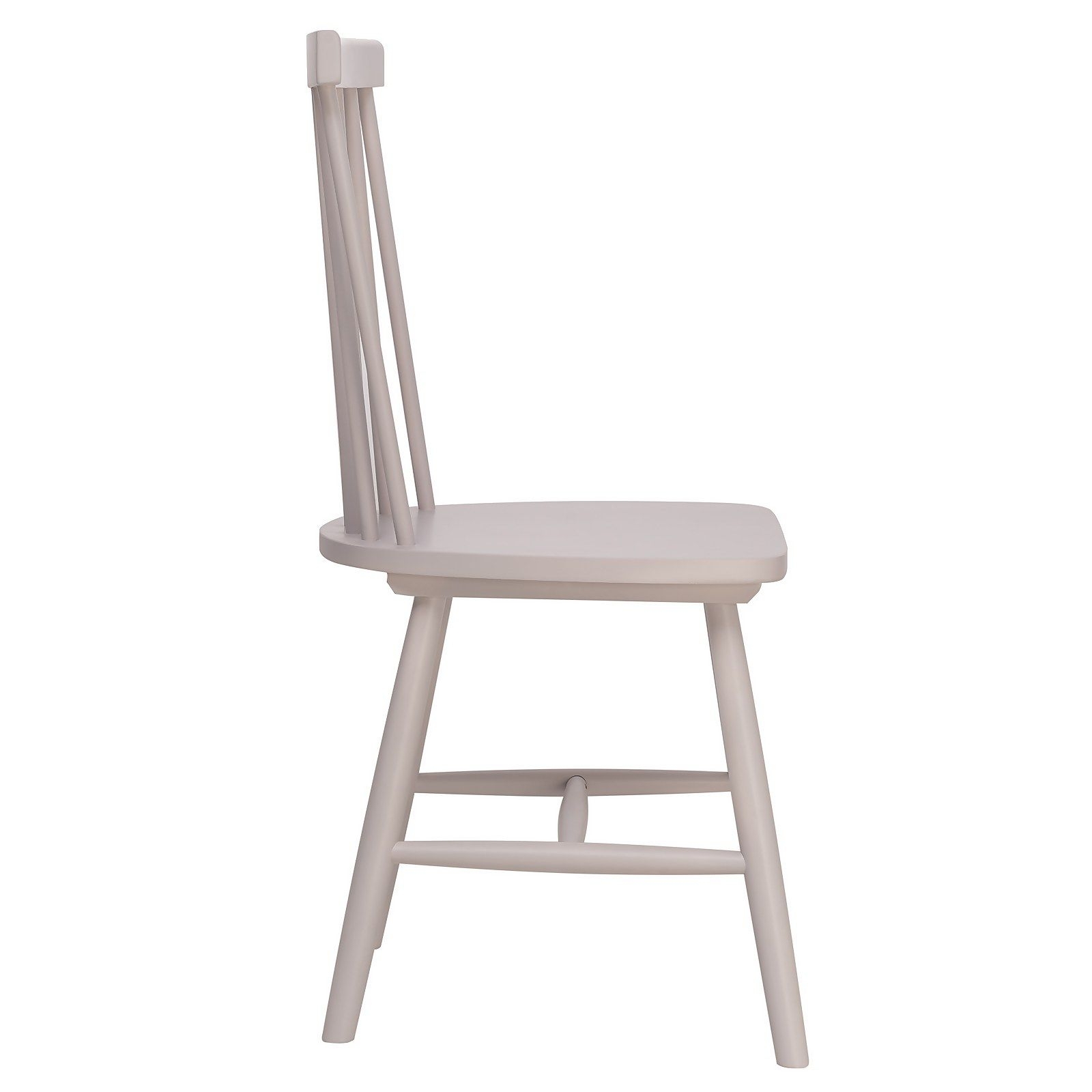 Laura Spindle Back Chair - Set of 2 - Lilac Purple