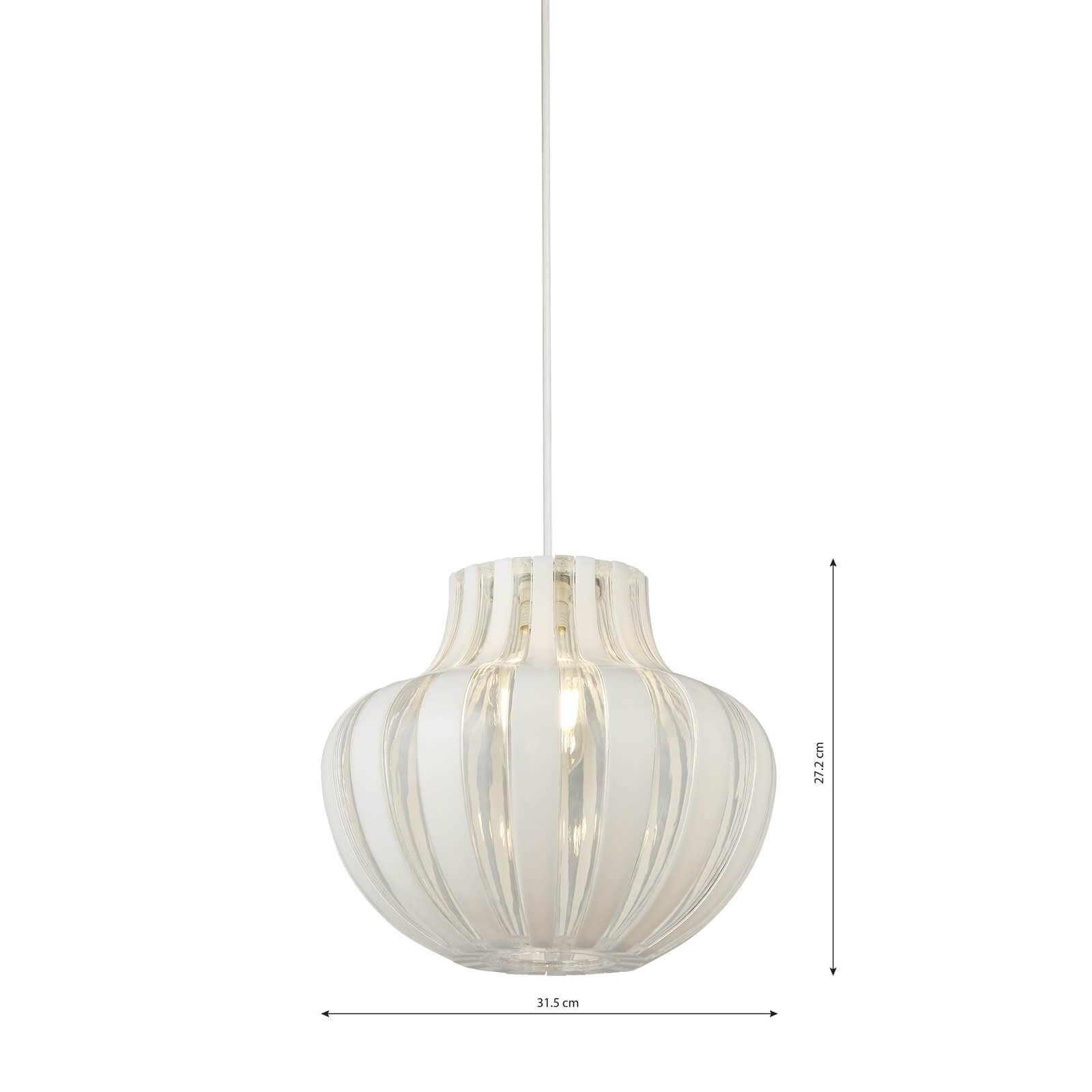 Lawson Acrylic Easy Fit Pendant Light Shade