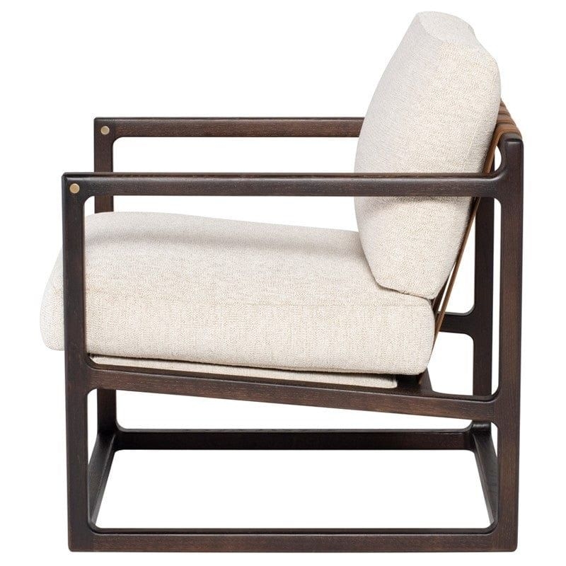 Lian Occasional Chair - Shell - White - 26.3"L x 29.3"W x 30.8"H