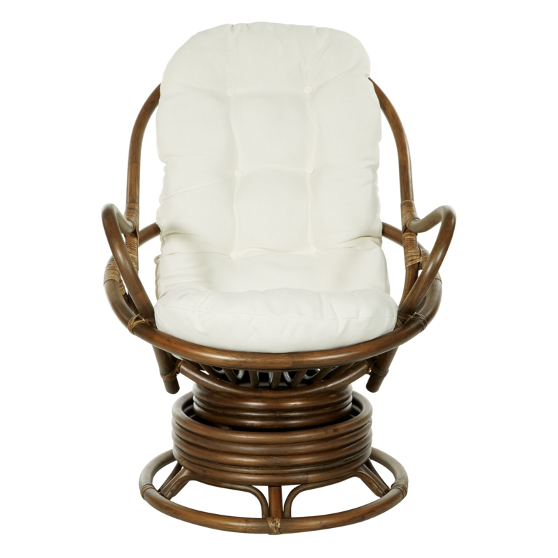Lundell Upholstered Swivel Accent Chair