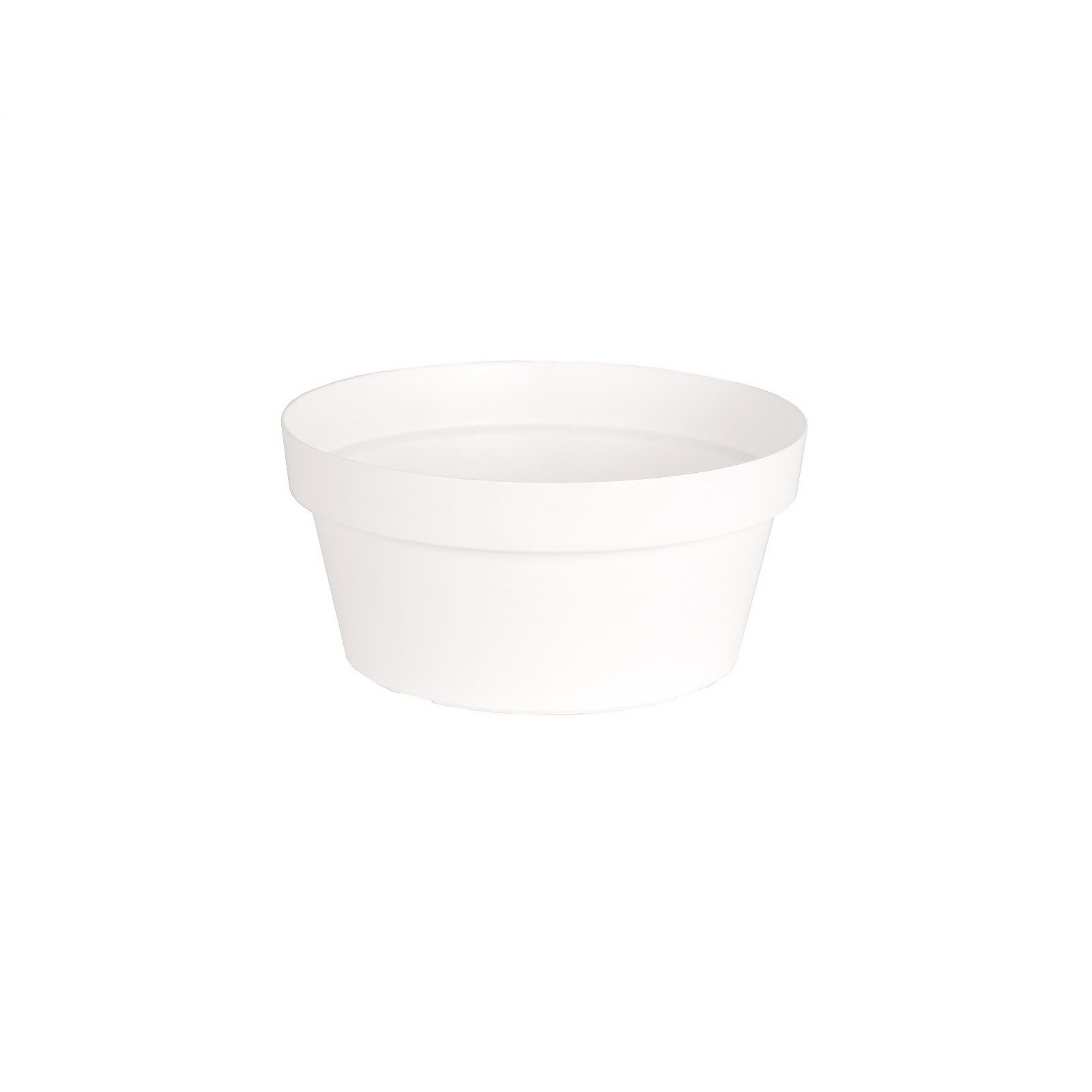 Orchid Bowl in White - 25cm