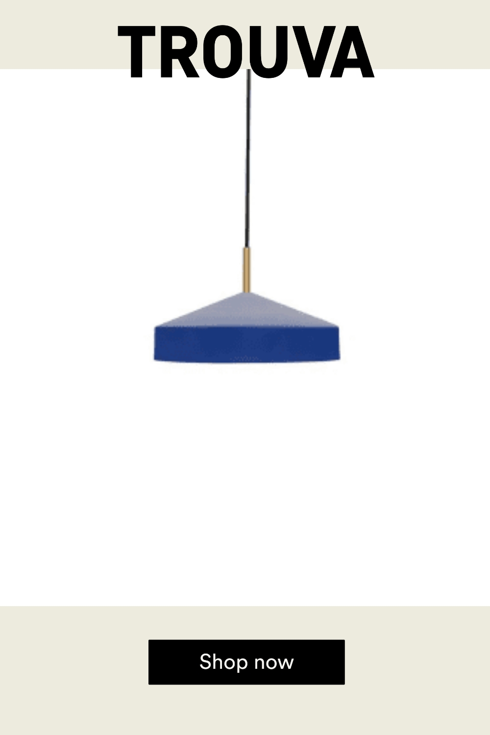 Oyoy Design HATTO PENDANT - SMALL - BLUE