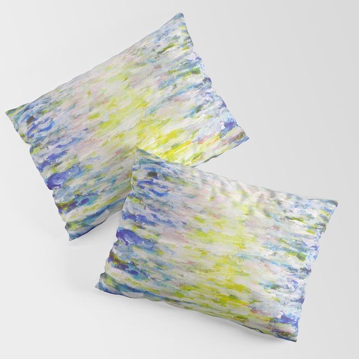 Pillow Sham | Glittering Sea by Stevyn Llewellyn - Standard Set of 2 - Microfiber Polyester - Society6