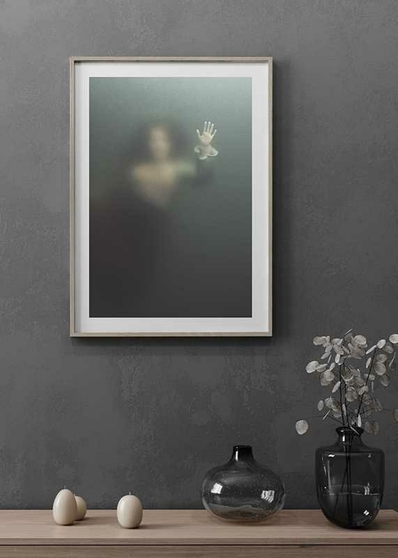 Poster Submerged | Abstrakte und Illustrationen