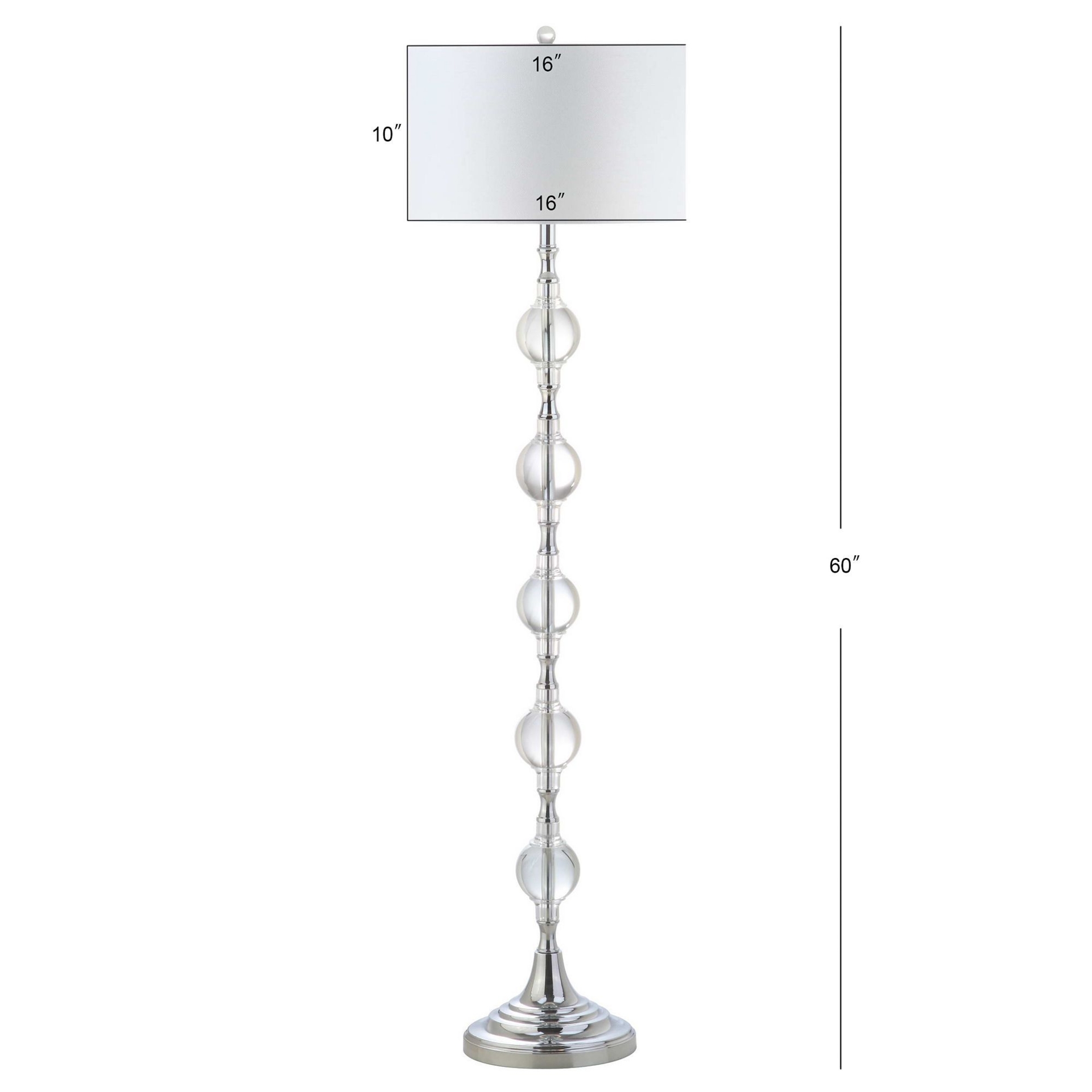 Safavieh Lucida Floor Lamp, Grey