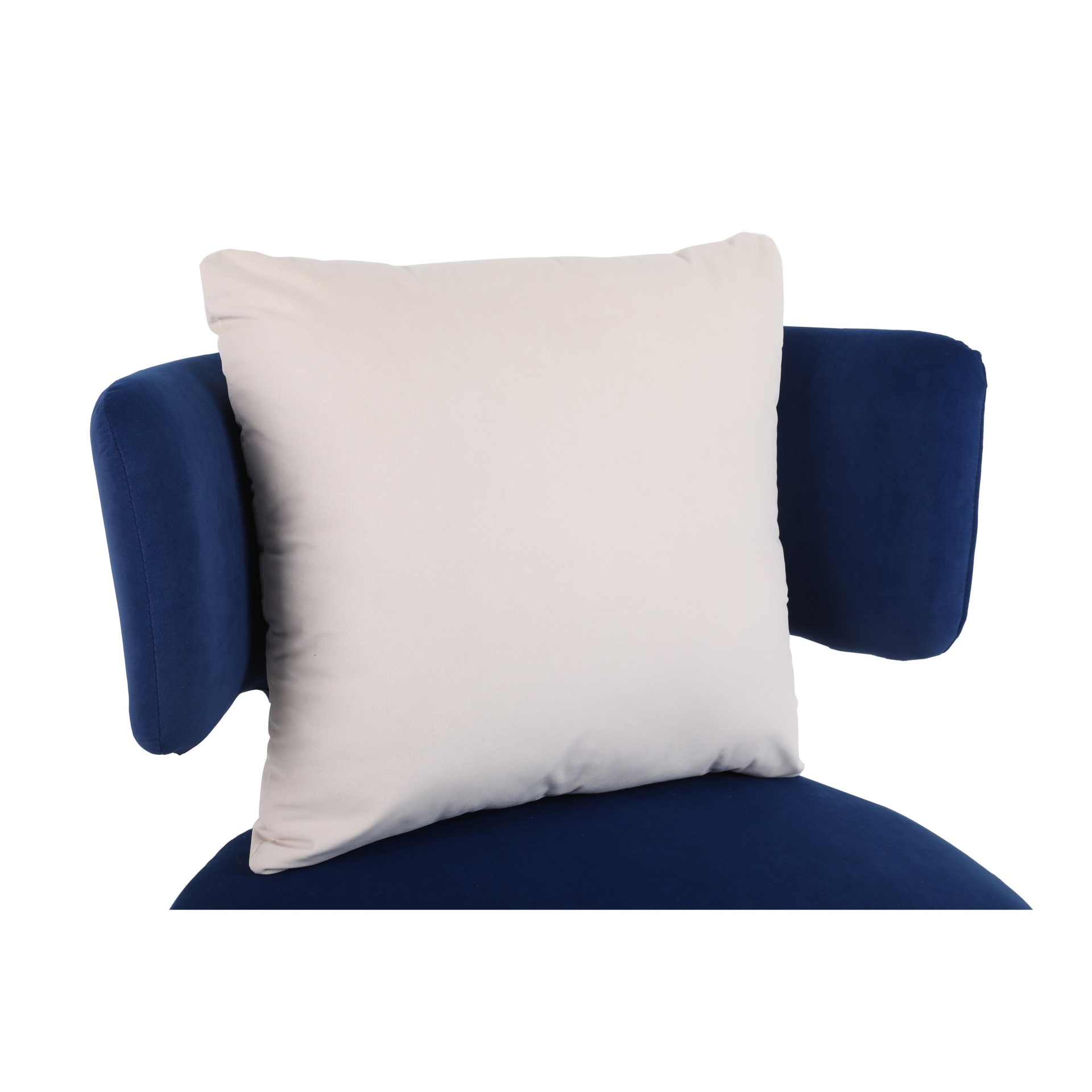 Swivel Accent Chair Armchair, Round Barrel Chair in Fabric for Living Room Bedroom