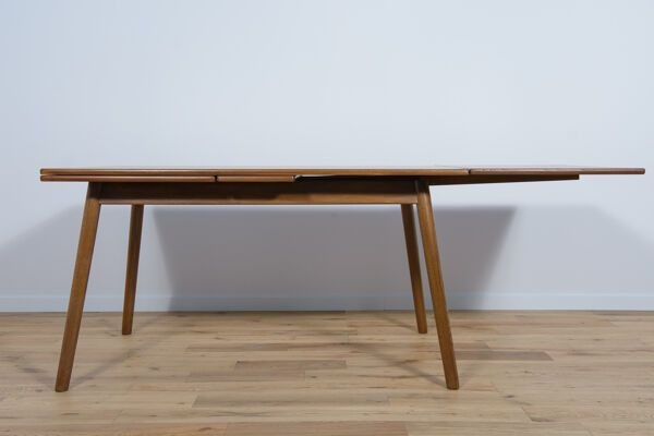 Table  manger extensible en teck danois du milieu du sicle, annes 1960
