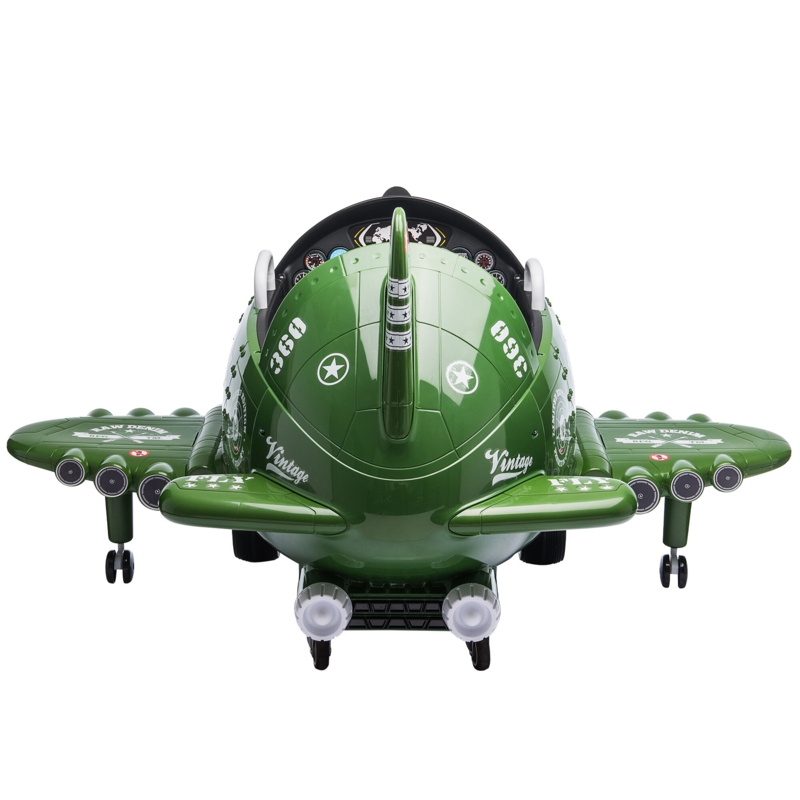 Tobbi 12 Volt 1 Seater Airplanes Battery Powered Ride On with Remote Control