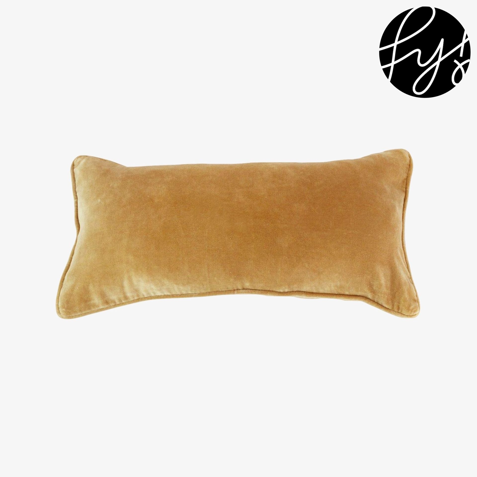 Velvet Cushion - Honey