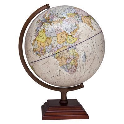 Waypoint Geographic Atlantic Globe Cardboard, Size 17.5 H x 13.5 W x 12.0 D in | Wayfair