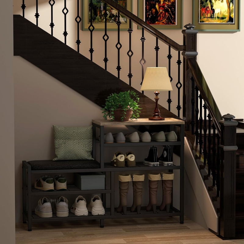 13 Pair Shoe Storage Bench
