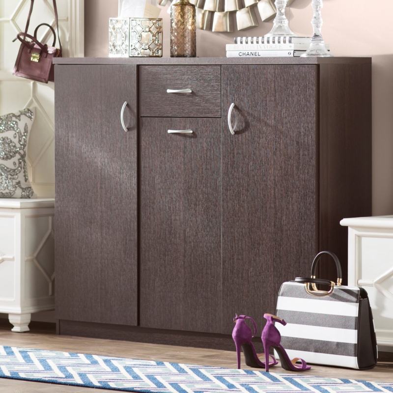 24 Pair Shoe Storage Cabinet
