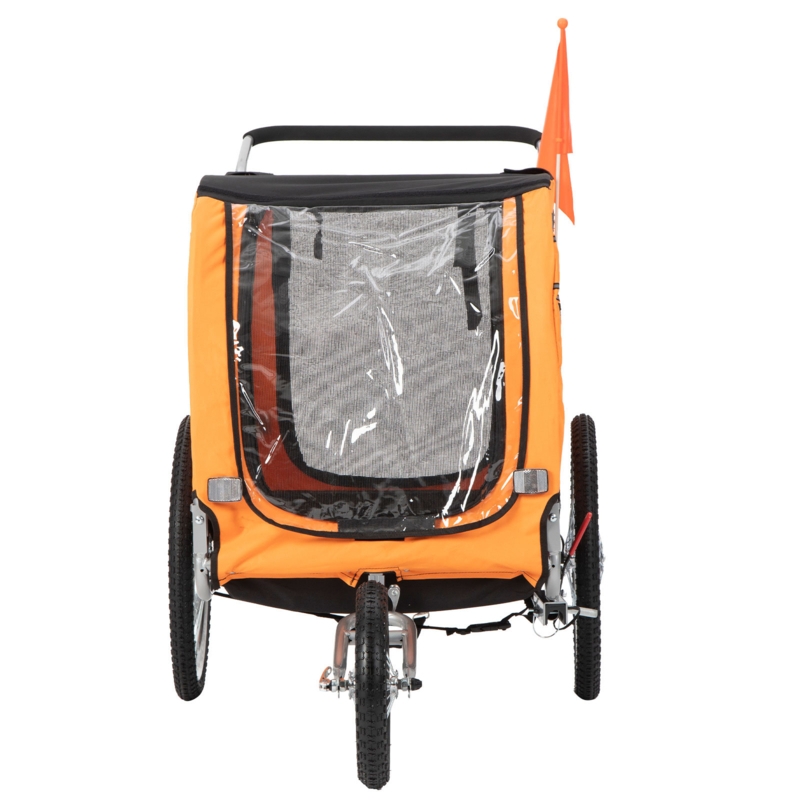 3-in-1 Dog Bicycle Trailer, Dog Stroller, and Dog Jogging Stroller