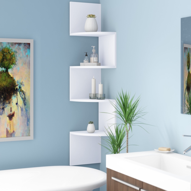 4 Piece Corner Shelf