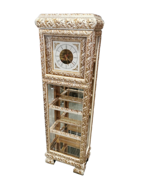 70.4'' H Beech Solid Wood Grandfather Clock
