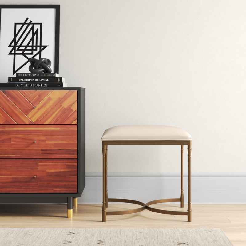 Agaro Iron Accent Stool