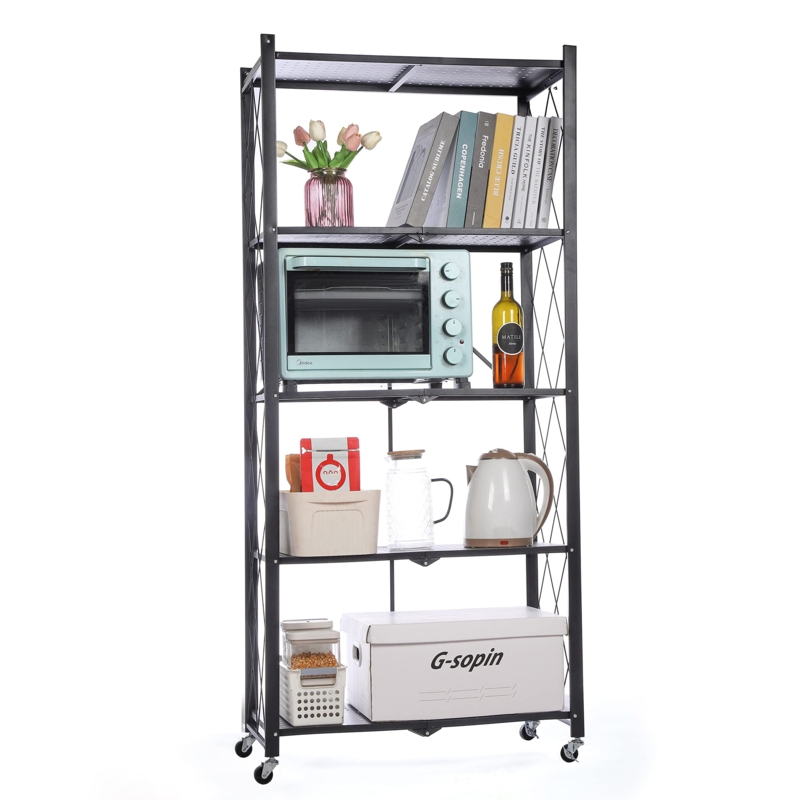 Aleandra 64" H x 27.95" W x 14.57" D Shelving Unit
