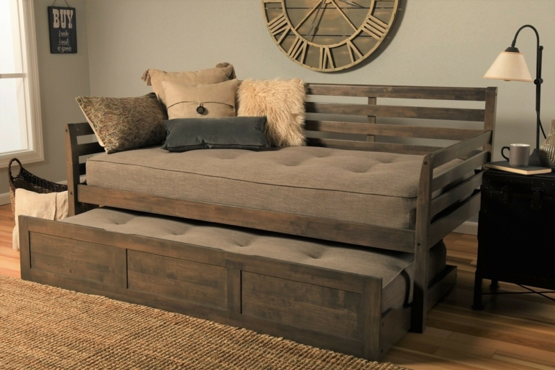 Alhamdi Upholstered Daybed with Trundle