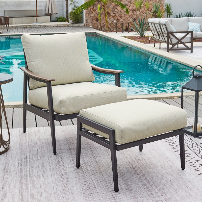 Wicker Outdoor Arm Chairs