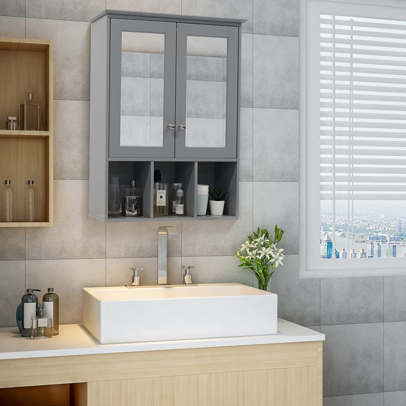 Alom Oversized Wall Mounted Bathroom Medicine Cabinet