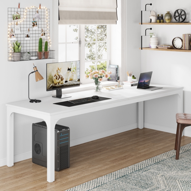Alyzia Metal Base Computer Desk