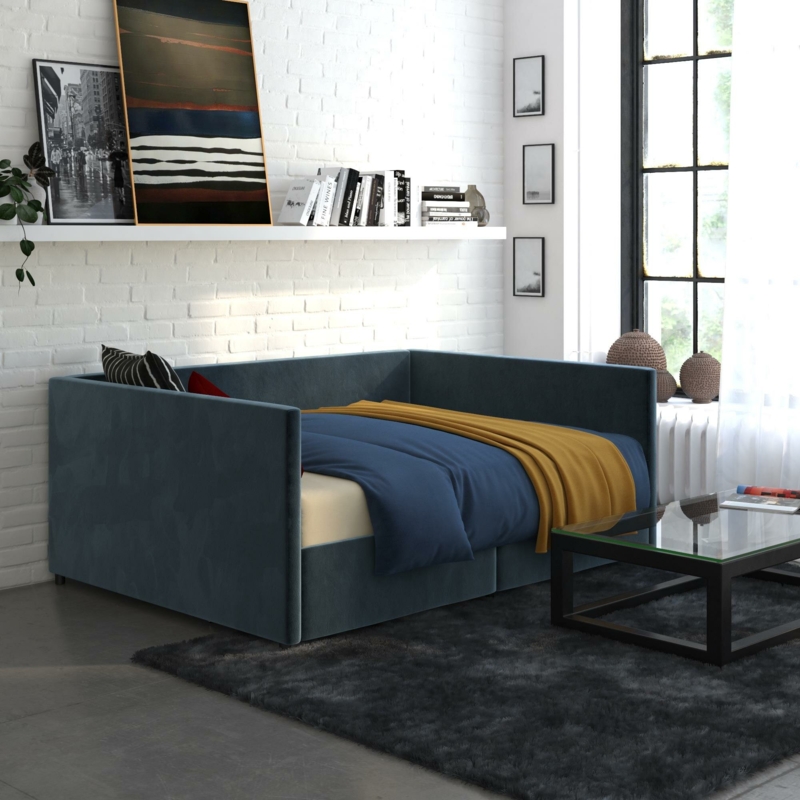 Anais Upholstered Daybed with Drawers