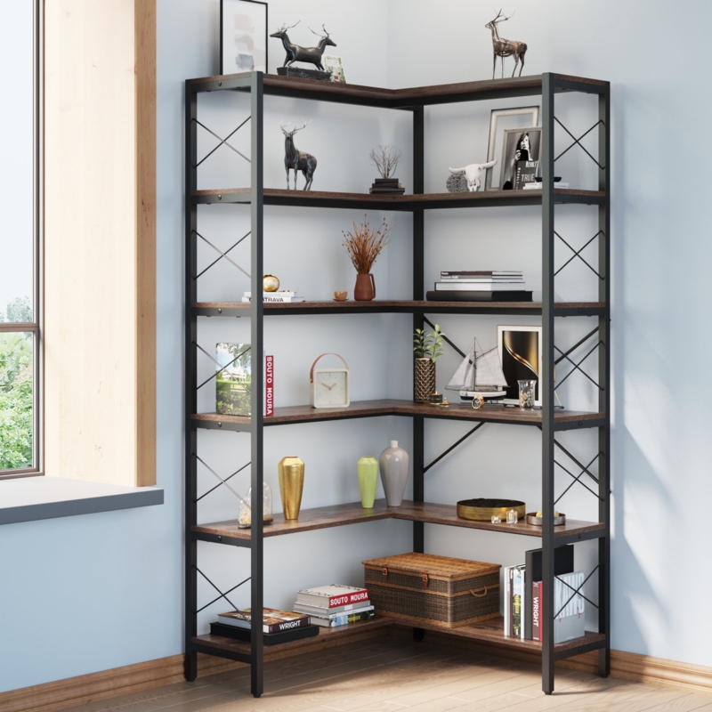 Anorea Corner Bookcase