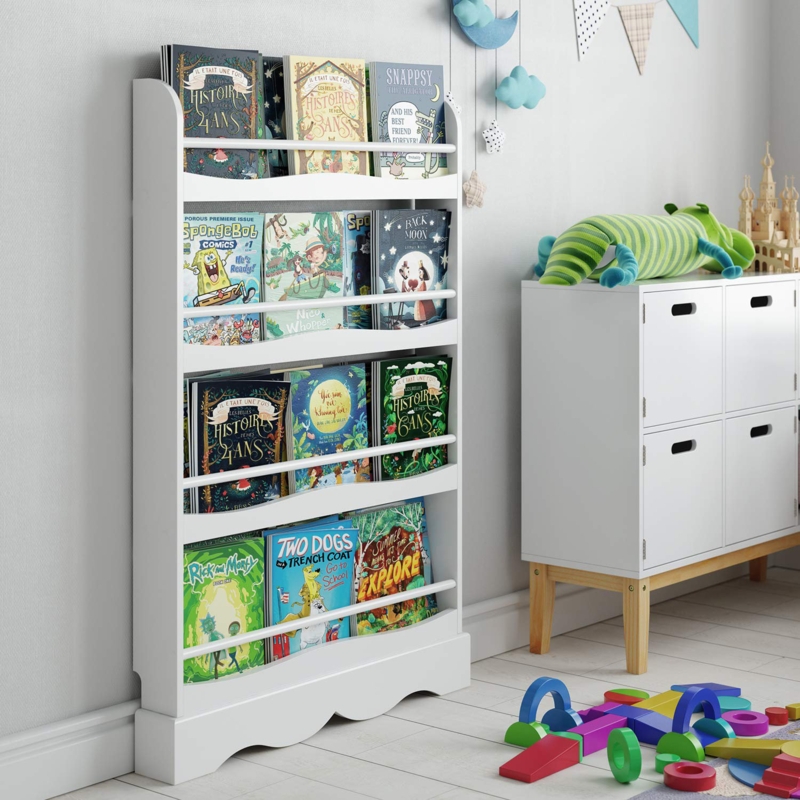 Aquilah 46.5'' H X 31.5'' W Chip Resistant Furniture Book Display