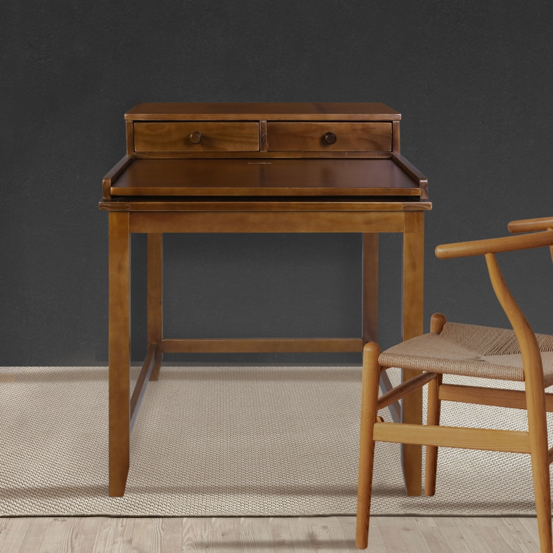 Ardle Solid Wood Secretary Desk