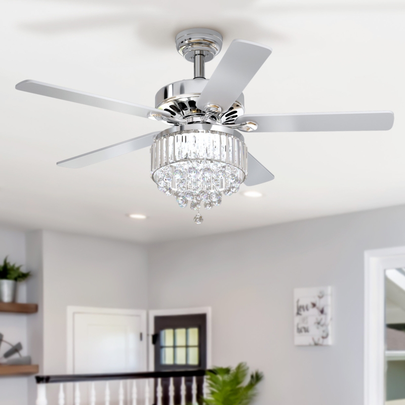 Atos 52'' Ceiling Fan with LED Lights