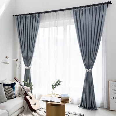 August Grove Ceren Overall Width Curtain Tieback | 23.6 H x 2.2 W x 2.2 D in | Wayfair