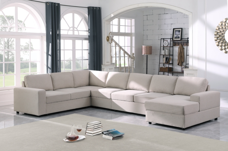 Aveya 147" Wide Reversible Modular Corner Sectional
