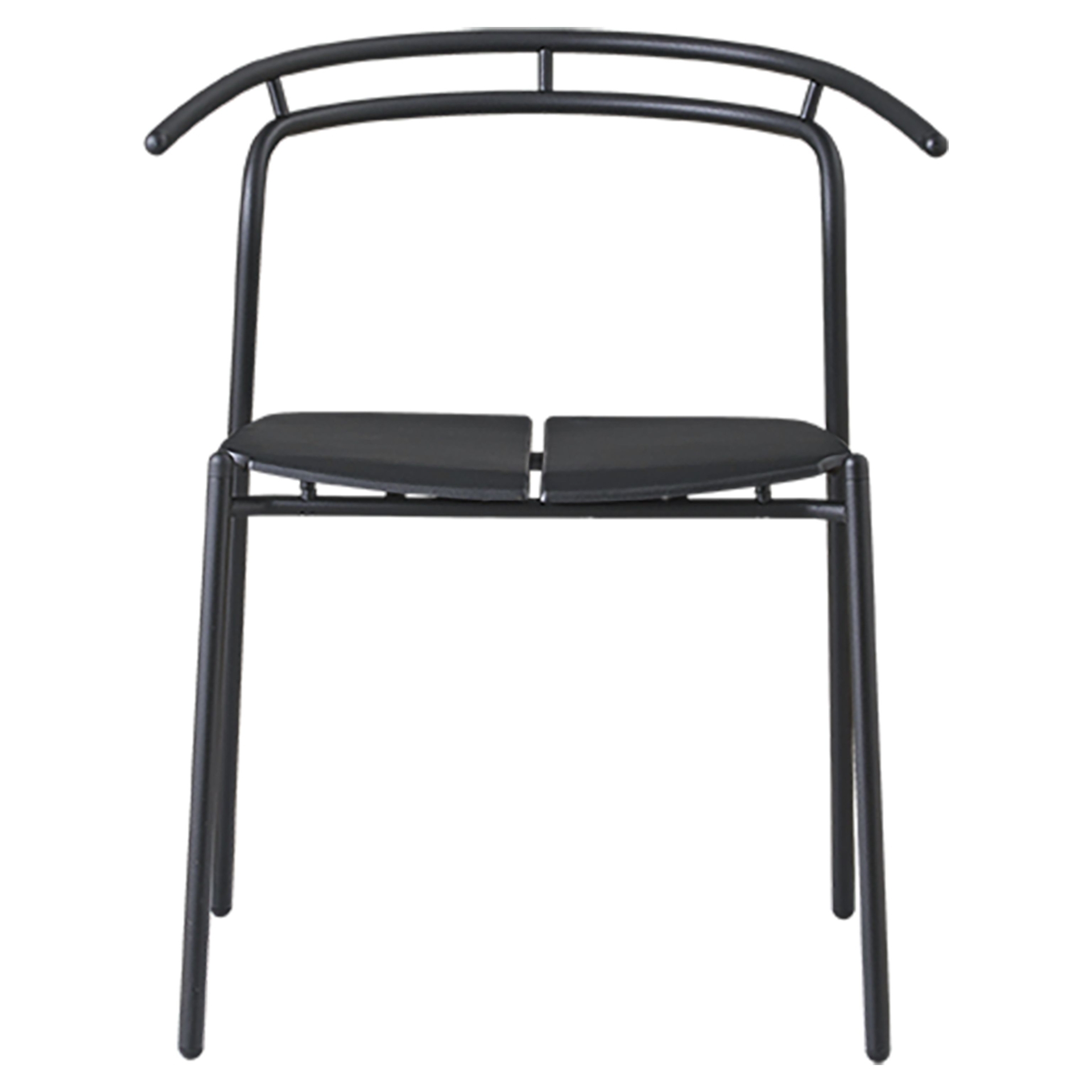 AYTM - Novo Dining Chair - Black/Black,L53,9xW62,5xH74,6 CM
