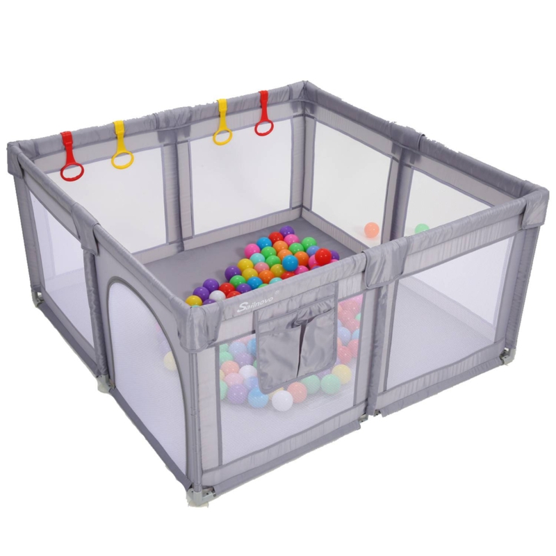 Baby Playpen Kids Activity Center Safety Gate
