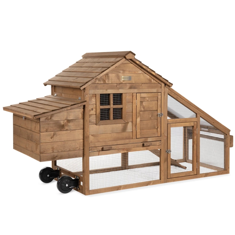 Bedi 19.4 Square Feet Chicken Coop with Chicken Run For Up To 4 Chickens
