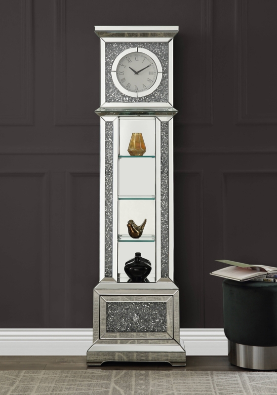 Billington 63'' H Wood Floor Clock