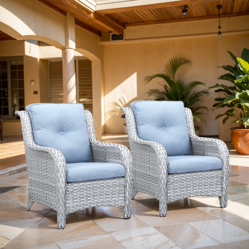 Bonia Patio Chair with Cushions