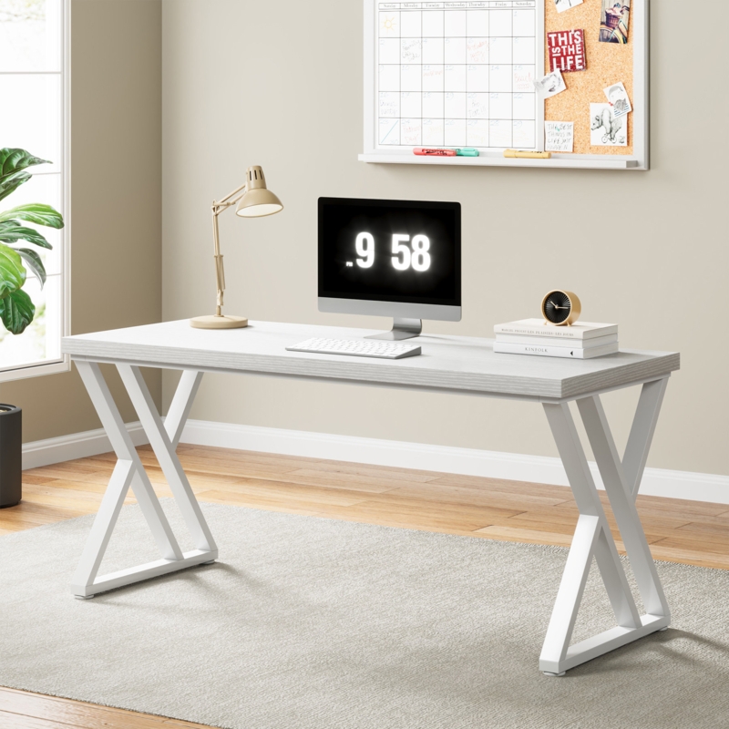 Bricen Metal Base Writing Desk