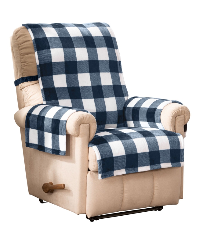 Buffalo Check Recliner/Wing Slipcover