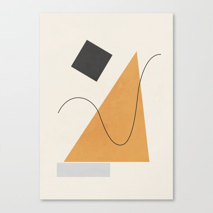 Canvas Print | Minimal Geometric Shapes 21 by Gaite - Large - Society6